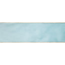 4" Reversible Classic Velvet Wired Ribbon | Aqua/Gold | 10 Yard Roll