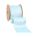 4" Reversible Classic Velvet Wired Ribbon | Baby Blue/Baby Blue | 10 Yard Roll