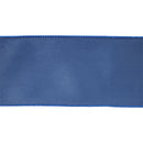 4" Reversible Classic Velvet Wired Ribbon | Electric Blue/Shimmer Blue| 10 Yard Roll