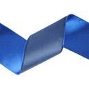 4" Reversible Classic Velvet Wired Ribbon | Electric Blue/Shimmer Blue| 10 Yard Roll