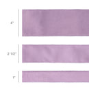 1" Reversible Classic Velvet Wired Ribbon | Lavender/Lavender | 10 Yard Roll