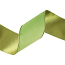 4" Reversible Classic Velvet Wired Ribbon | Lime/Lime | 10 Yard Roll