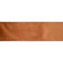 4" Reversible Classic Velvet Wired Ribbon | Rust/Gold | 10 Yard Roll