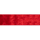 4" Wired Velvet Ribbon | Red with Black/White Backing | 10 Yard Roll