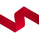 4" Value Velvet Ribbon | Christmas Red | 50 Yard Roll