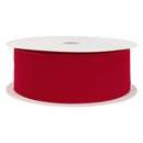 4" Value Velvet Ribbon | Christmas Red | 50 Yard Roll