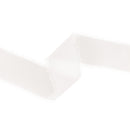1 1/2" Frayed Edge Chiffon Ribbon | White | 10 Yard Roll