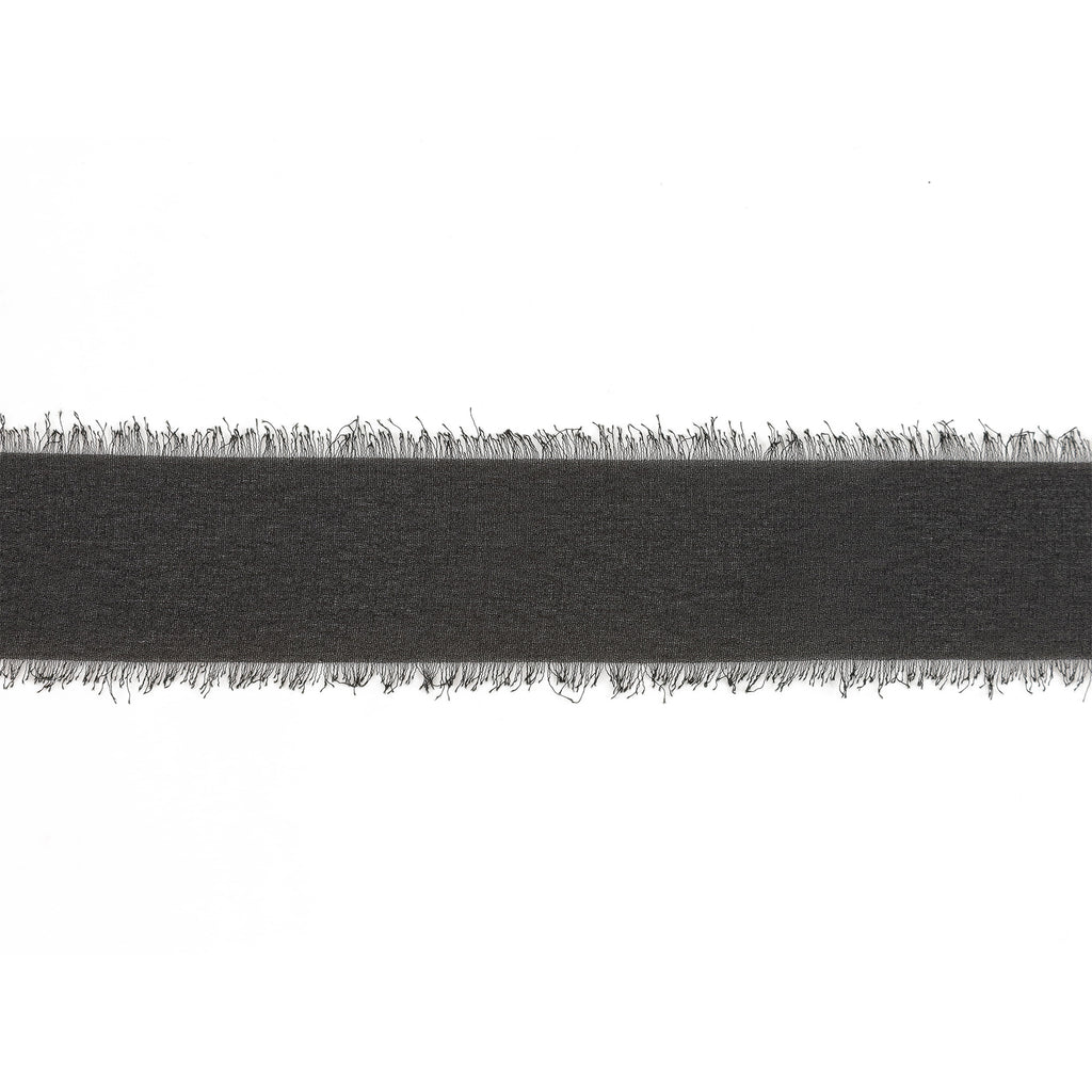 CottonバルーンRibbonビスチェ ブラックFREE Wholesale] Thick Cotton Herringbone Ribbon 25mm (1