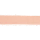 1 1/2" Frayed Edge Chiffon Ribbon | Blush | 10 Yard Roll