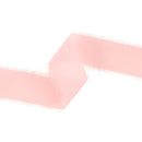 1 1/2" Frayed Edge Chiffon Ribbon | Pink | 10 Yard Roll