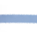 1 1/2" Frayed Edge Chiffon Ribbon | Blue | 10 Yard Roll