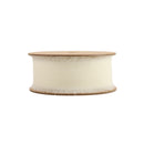 1 1/2" Frayed Edge Chiffon Ribbon | Cream | 10 Yard Roll