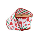 2 1/2" Wired Reversible Dupioni | Playful Elf | 10 Yard Roll