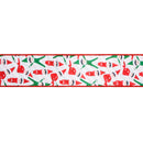 2 1/2" Wired Reversible Dupioni | Playful Elf | 10 Yard Roll