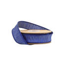 1" Wired Dupioni Ribbon | Navel | 10 Yard Roll