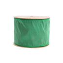 4" Wired Dupioni Ribbon | Forest | 10 Yard Roll
