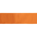 4" Wired Double-fused Dupioni Ribbon | Orange/Black | 10 Yard Roll