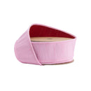 1 1/2" Wired Double-fused Dupioni Ribbon | Red/Lt Pink | 10 Yard Roll