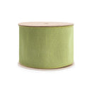 4" Wired Double-fused Dupioni Ribbon | Red/Lime Green | 10 Yard Roll