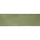 4" Wired Double-fused Dupioni Ribbon | Red/Moss Green | 10 Yard Roll