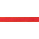 1" Wired Dupioni Ribbon | Pink w/ Orange Piping and Backing | 10 Yard Roll