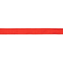 1" Wired Dupioni Ribbon | Red w/ Metallic Fused Backing | 10 Yard Roll