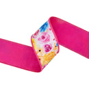 2 1/2" Wired Ribbon | Bright Floral | 10 Yard Roll