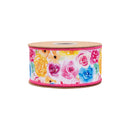 2 1/2" Wired Ribbon | Bright Floral | 10 Yard Roll