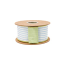 2 1/2" Wired Seersucker Ribbon | Blue w/ Green Backing | 10 Yard Roll