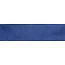 2 1/2" Wired Dupioni Ribbon | Blue w/ White Backing | 10 Yard Roll