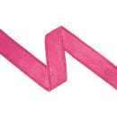 1 1/2" Wired Paper Felt Ribbon | Fuschia | 10 Yard Roll