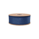 1 1/2" Wired Paper Felt Ribbon | Blue | 10 Yard Roll