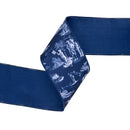 4" Wired Dupioni Ribbon | Patriotic Toile w/Blue Backing | 10 Yard Roll