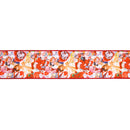 4" Wired Dupioni Ribbon | Vintage Valentine w/ Red Backing | 10 Yard Roll