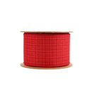 2 1/2" Wired Ribbon | Red Plaid | 10 Yard Roll