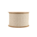2 1/2" Wired Ribbon | Light Brown Plaid | 10 Yard Roll