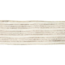 2 1/2" Wired Ribbon | Gold Stripe on Buttercup | 10 Yard Roll