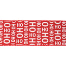 2 1/2" Wired Ribbon | Ho Ho Ho on Scarlet | 10 Yard Roll