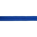1 1/2" Wired Ribbon | Royal Blue Glittered Pinstripes on Blue | 10 Yard Roll