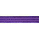 1 1/2" Wired Ribbon | Purple Glittered Pinstripes on Purple | 10 Yard Roll