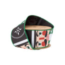 2 1/2" Wired Ribbon | Nutcracker Face Black Backing | 10 Yard Spool