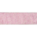 3.6" Wired Ribbon | Iridescent Texture on Fushcia Backing | 10 Yard Roll