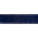 2 1/2" Wired Velvet Ribbon | Blue Velvet Center | 10 Yard Roll