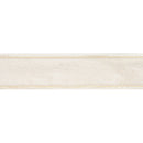 2 1/2" Wired Velvet Ribbon | Ivory Velvet Center | 10 Yard Roll