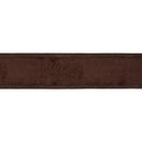 2 1/2" Wired Velvet Ribbon | Brown Velvet Center | 10 Yard Roll