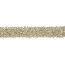 1.3” Wired Ribbon | Gold Tinsel | 10 Yard Roll