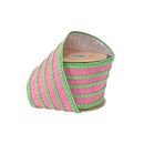 4" Wired Dupioni Ribbon | Fiveway Trim on Dupioni w/ Metallic Backing | 10 Yard Roll