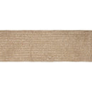 4" Wired Ribbon | Gold Sparkle w/ Champagne Metallic Backing | 10 Yard Roll