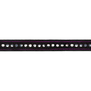 1" Dupioni Ribbon | Purple w/ Circles Trim | 10 Yard Roll