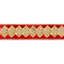 1 1/2" Jeweled Ribbon | Red | 10 Yard Roll
